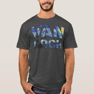 T-shirt Starry Night Van Gogh Art Peinture Vincent Van Gog