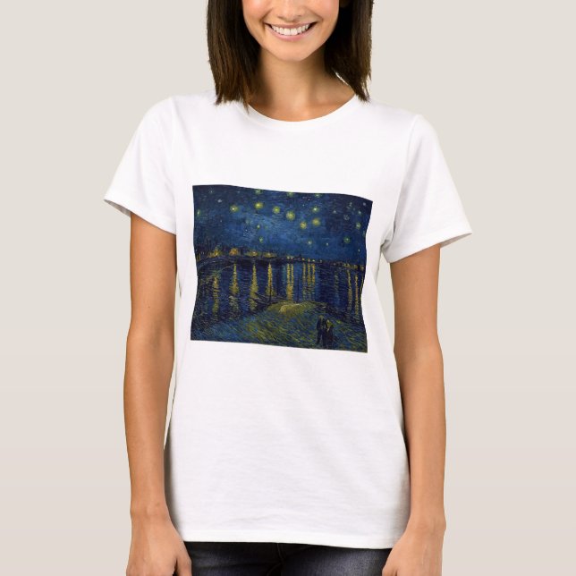 T-shirt Starry Night, Vincent van Gogh (Devant)