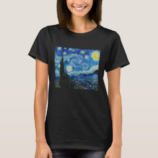 T-shirt Starry Night Vincent van Gogh Art Peinture