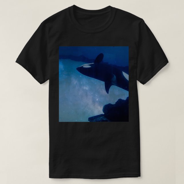 T-shirt Starry Orca (Design devant)