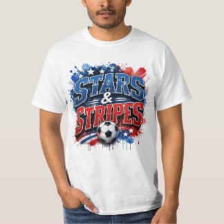T-shirt Stars and Stripes - Culture Foot US