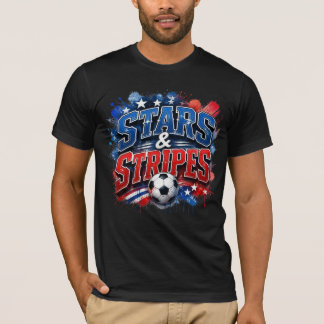 T-shirt Stars and Stripes - Culture Foot US