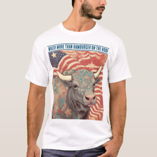 T-shirt Stars et bandes Steer