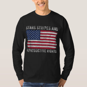 T-shirt Stars Grandes Droits Reproductifs Patriotique 4ème