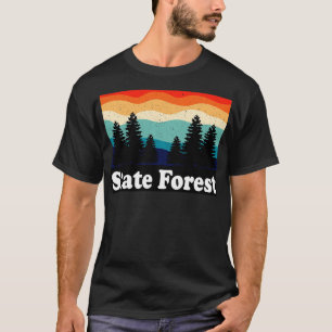T-shirt State Forest Colorado Retro