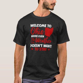 T-shirt State Of Ohio Home State  Welcome To Ohio