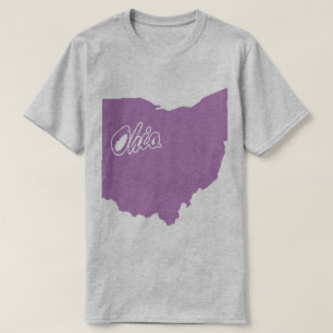 T-shirt State Of Ohio Shape