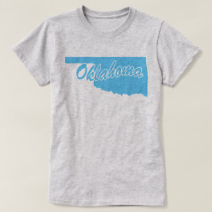 T-shirt State Of Oklahoma Shape