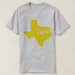 T-shirt State Of Texas Shape