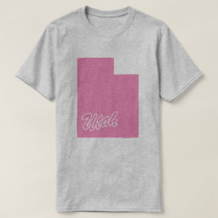 T-shirt State Of Utah Shape