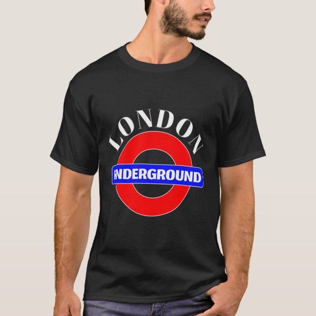 T-shirt Station De Métro London Souvenir Shirt Cool (Devant)