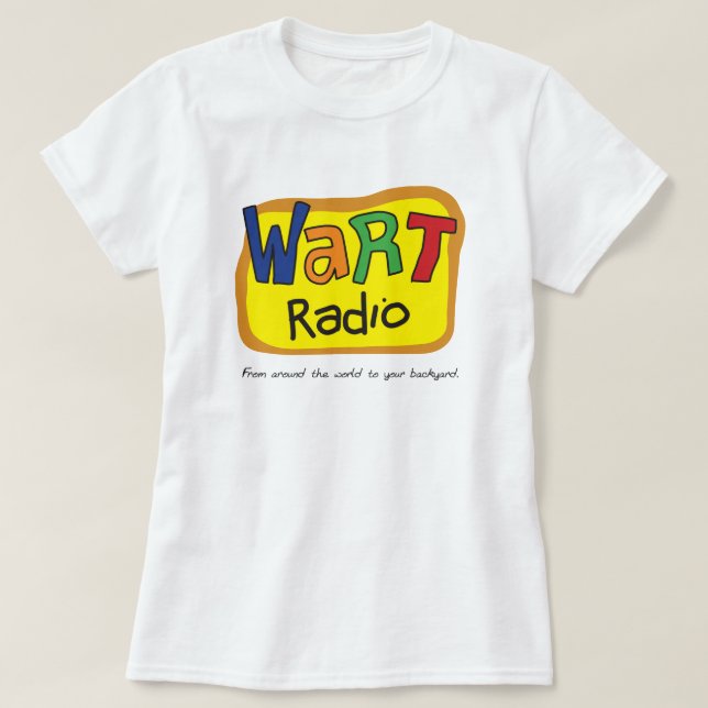 T-shirt Station de métro WART Radio Fiction (Design devant)