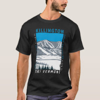 Station de ski de Killington Hiver Vermont Vintage