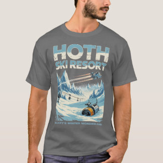T-shirt Station de ski Hoth