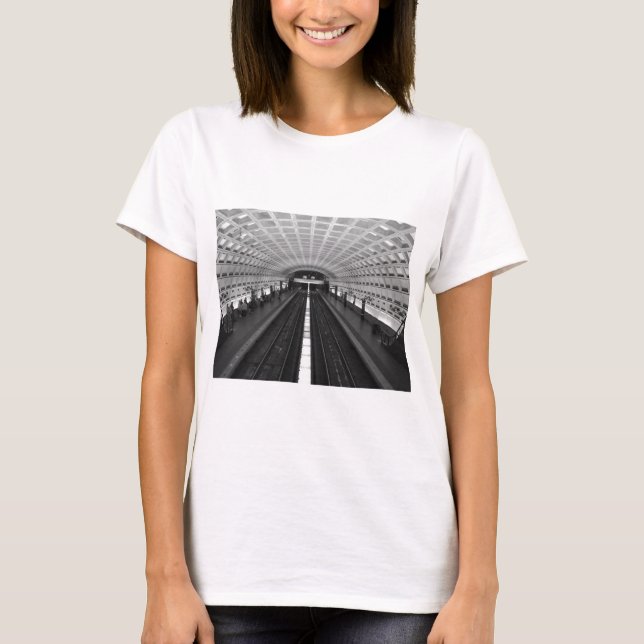 T-shirt Station de train de DC de Washington (Devant)