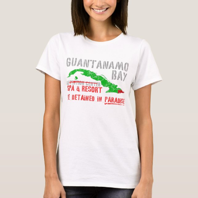T-shirt Station de vacances de Guantanamo Bay (Devant)