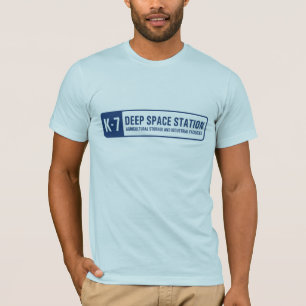 T-shirt station k-7 d'espace lointain
