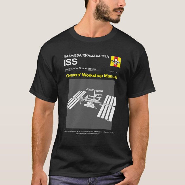 T-shirt Station Spatiale Internationale (Devant)