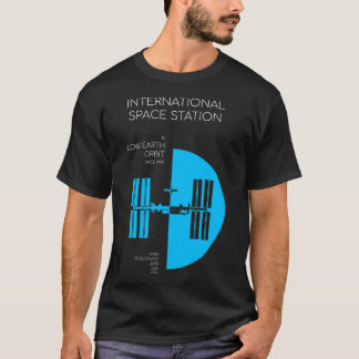 T-shirt Station spatiale internationale. En orbite basse