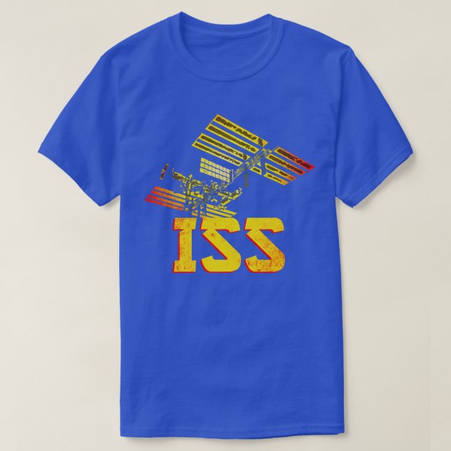 T-shirt Station spatiale internationale ISS 14 (Design devant)