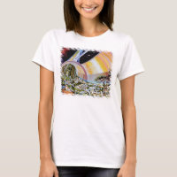 Station spatiale Torus Habitat Colonie Artiste Con