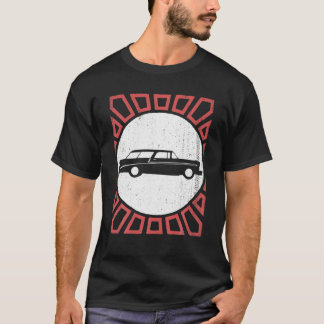 T-shirt Station vintage Wagon Retro