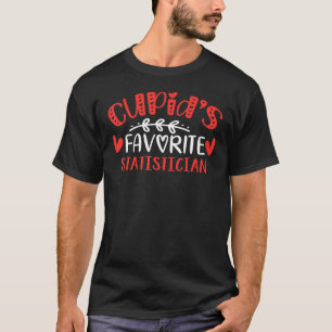 T-shirt Statistique Favorite Cupid S Romance Couples Homme