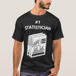 T-shirt Statistique Numéro Un Big Data Math Statistiques