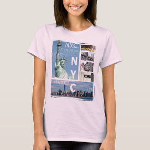 T-shirt Statue branchée New York City Manhattan Nyc Libert