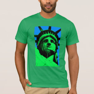 T-shirt Statue d'art de bruit de la liberté