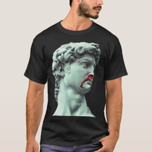 T-shirt Statue de David Michel-Ange Hommes s