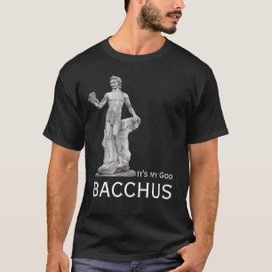 T-shirt Statue de Dieu Bacchus