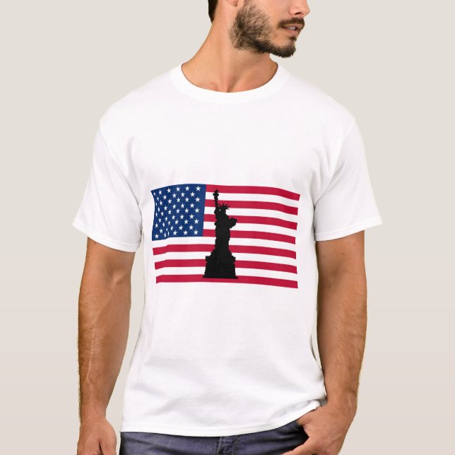 T-shirt Statue de la liberté (Devant)