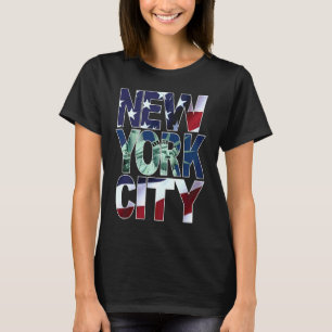 T-shirt Statue de la Liberté de l'État de New York City Vi