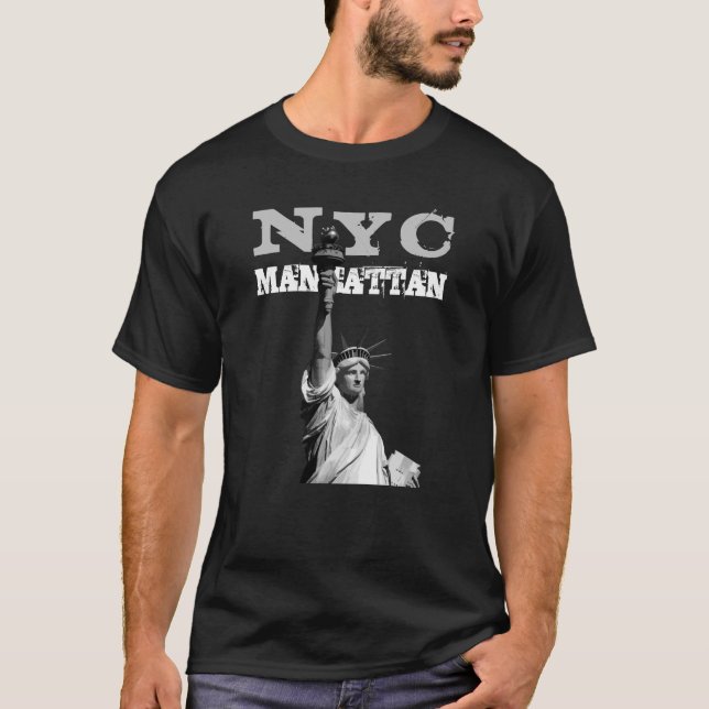 T-shirt Statue de la Liberté de New York Nyc Manhattan (Devant)