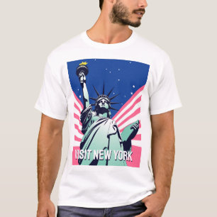 T-shirt Statue de la Liberté des Etats-Unis - Visiter New 