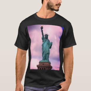 T-shirt Statue de la Liberté, New York, NY (port de New Yo
