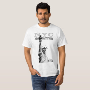 T-shirt Statue de la Liberté Nyc Manhattan Hommes