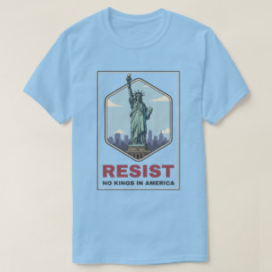 T-shirt Statue de la Liberté Résiste Anti-Trump