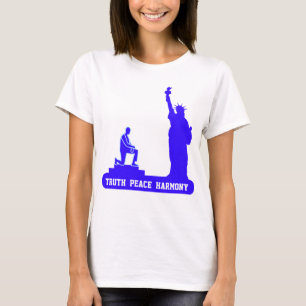T-shirt Statue de la Liberté, vérité paix & harmonie