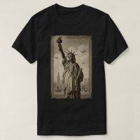 Statue de la Liberté vintage