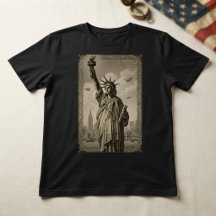 Statue de la Liberté vintage