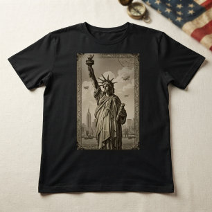 T-shirt Statue de la Liberté vintage
