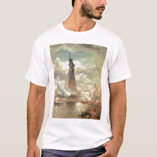 T-shirt Statue de la liberté vintage, chemise de New York