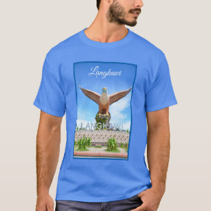T-shirt Statue de l'aigle de Langkawi Souvenir de vacances