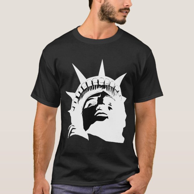 T-shirt Statue de Liberty_White (Devant)