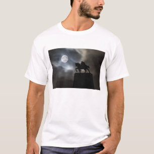 T-shirt Statue du roi Kralja Tomislava en silhouette