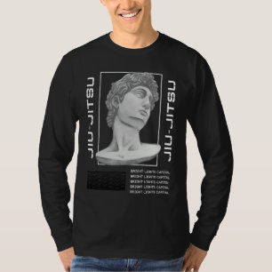 T-shirt Statue Jiu Jitsu Tête MMA Lutte BJJ Boxe
