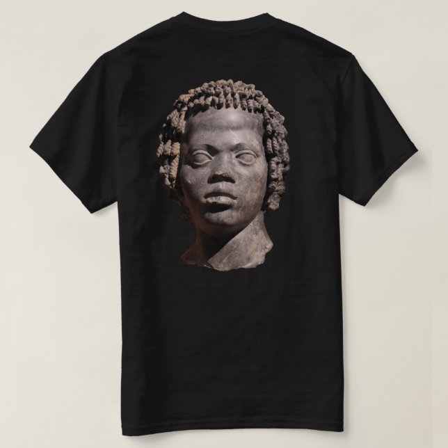 T-shirt Statue nubienne (Design dos)