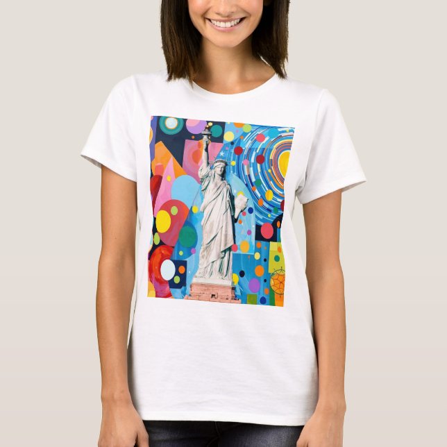 T-shirt Statue of Liberty (Devant)